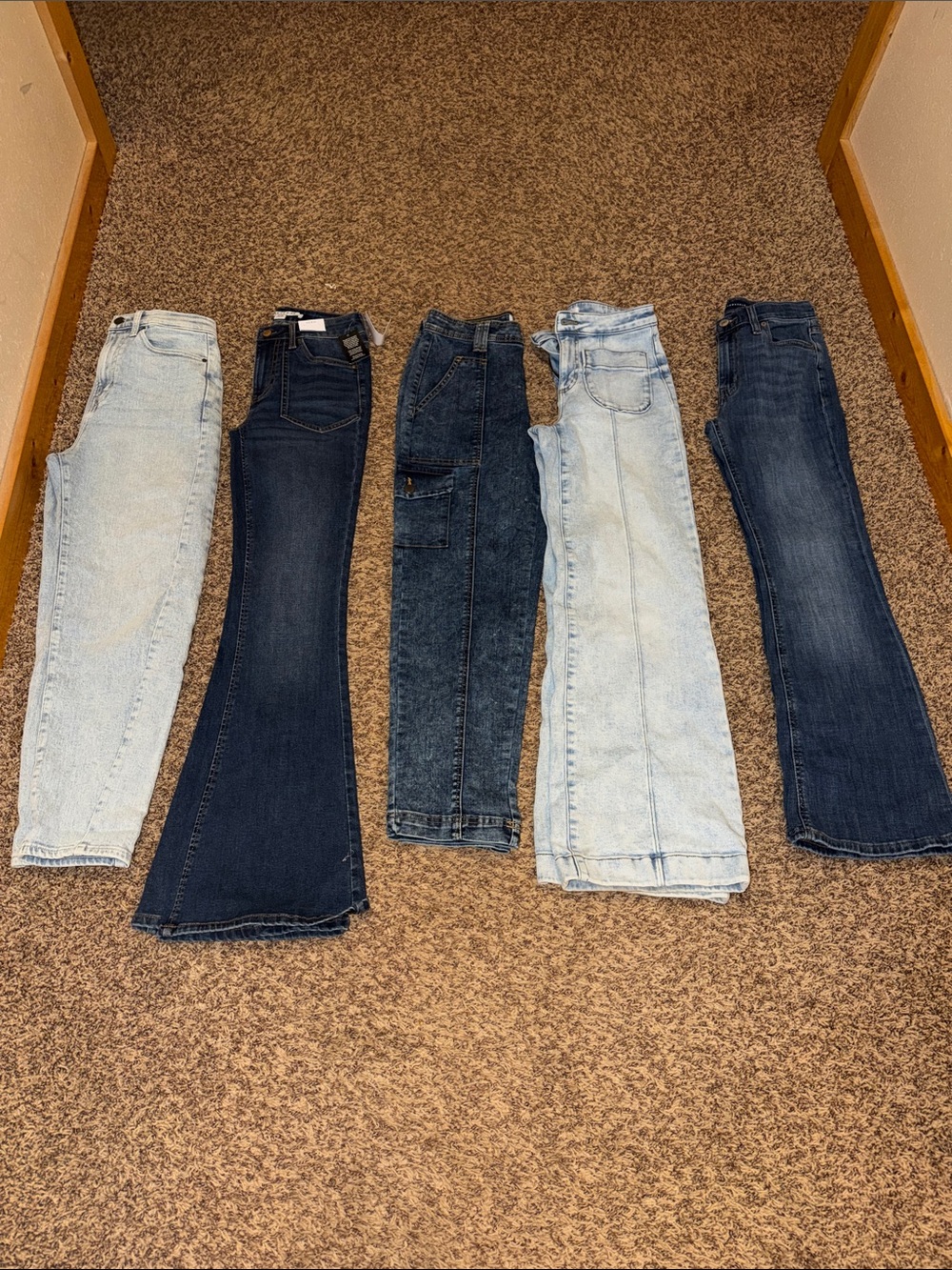 Lot of women’s size 2 jeans - will sell bundled or separately.
